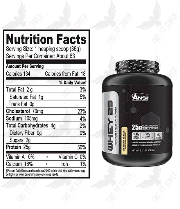 ANSI Whey 25 5lb
