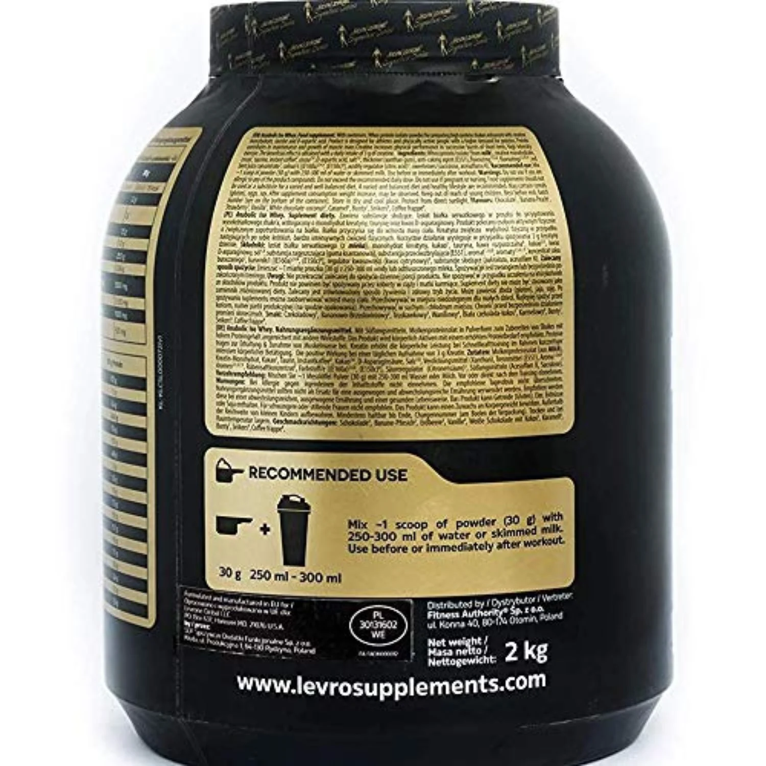 Iso anabolic Kevin Levrone de 5 libras-4