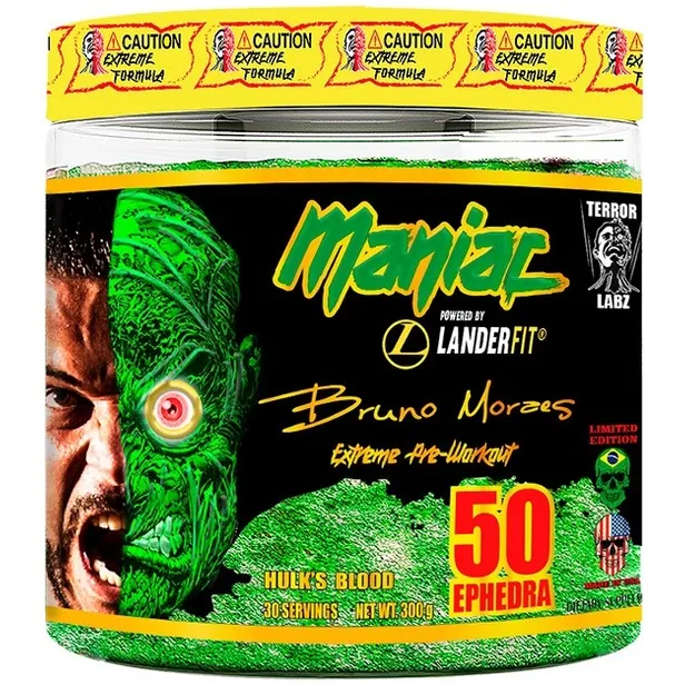MANIAC EXTREME PRE-WORKOUT 300GR-0