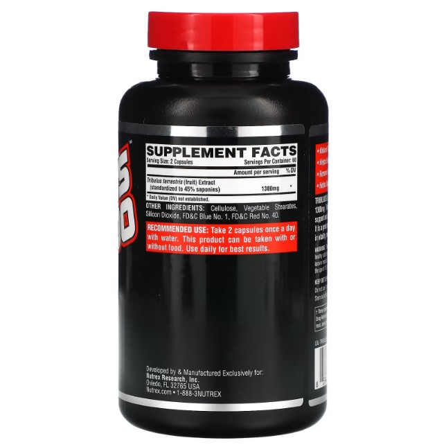 Tribulus NUTREX 120 cápsulas-2