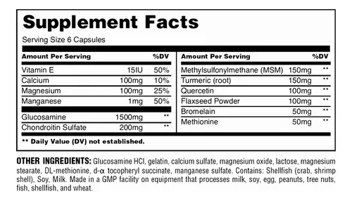 Glucosamina UNIVERSAL DE 120 CAPSULAS-2
