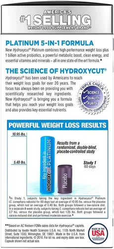 Quemador de grasa + Multivitaminico hydroxycut platinum de 60 cápsulas-3